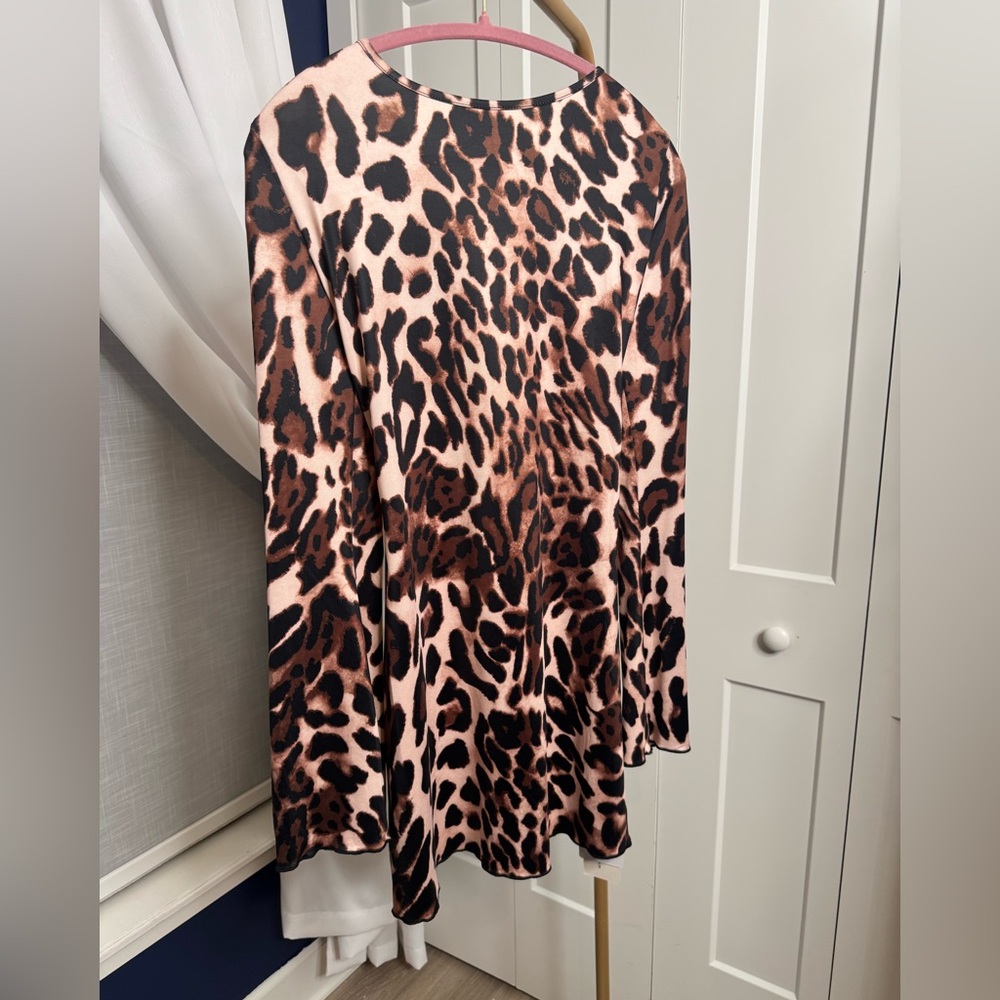 Leopard Print Women's Dress